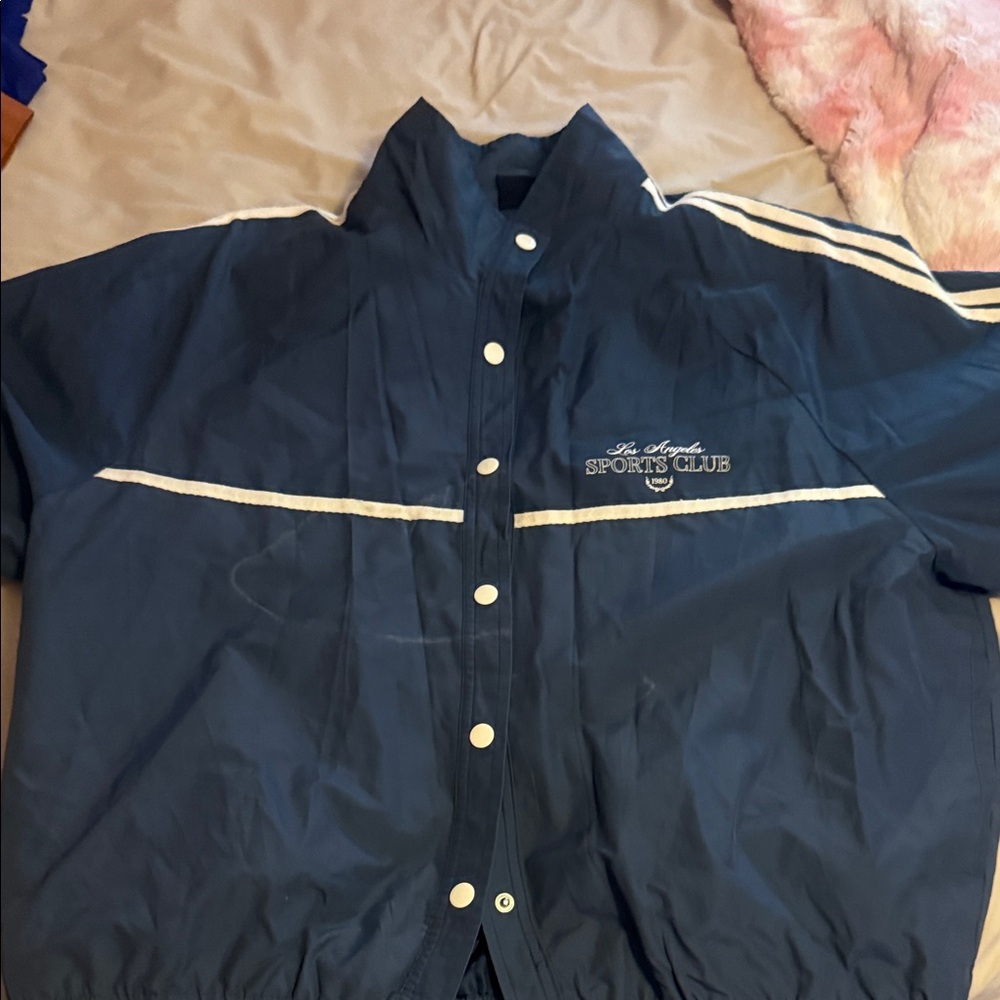 Men's Navy Sports Club Jacket